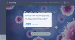 Desktop Screenshot of medians.nl